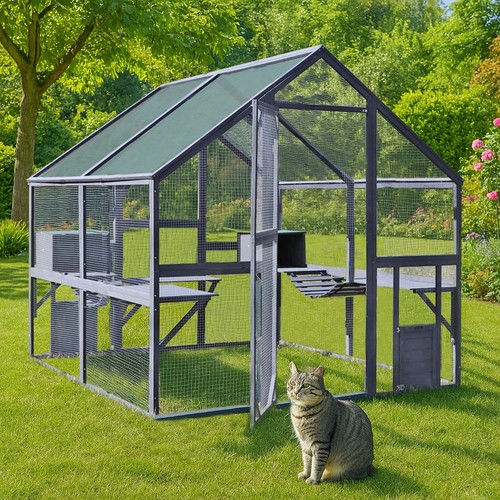Wiltec freilaufgehege katzen - wiltec,