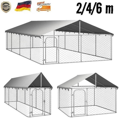 Outdoor hundezwinger mit dach - outdoor,